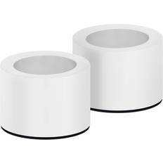 Uyuni Fyrfadsstager Uyuni Candleholder 2 Pcs, Matte Fyrfadsstage