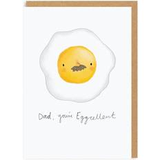 You're Eggcellent Father's Day Card