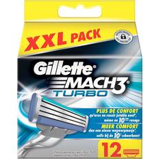 Gillette Mach3 Turbo 12 stk. Barberblade