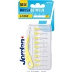 Jordan Mellemrumsbørster Jordan Interdental Brushes L Interchangeable Tips 10 Pcs