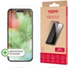 Skærmbeskyttelse & Skærmfiltre TEMPERED glass 2D screen protector full cover for iPhone 15/15 Pro Transparent Transparent