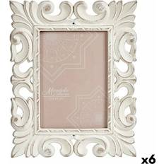 MDF Photo Frames Gift Decor White MDF Wood 6 Units Photo Frame