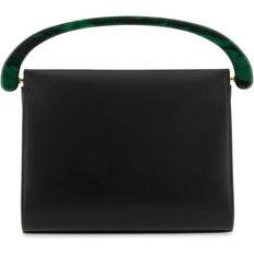 Dries Van Noten Black Leather Handbag