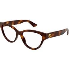 Dam - Transparent Glasögon Gucci GG1581O 002 Sköldpaddemönstradeshell Glasögon