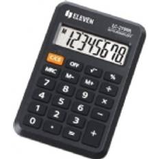 Eleven Calculator Calculator LC210NR, sort, lomme, 8 plasser