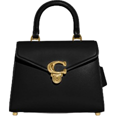 Coach Buckle Crossbody Bags Coach Sammy Top Handle Bag - Brass/Black