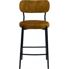 Yellow Seating Stools Derby Padded Bar Seating Stool