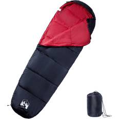 VidaXL Sleeping Bags vidaXL Mumienschlafsack für Erwachsene Camping 3 Jahreszeiten Rot