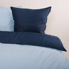 Heimtextilien Tom Tailor Satin Bettwäsche 70x90cm Bettbezug Blau (200x)