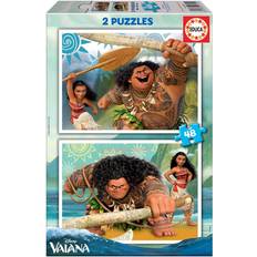 Educa Vaiana Moana 2x48 Pieces