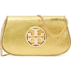 Reva Metallic Clutch - Gold