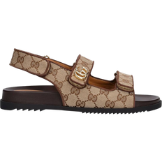 Gucci Chaussons et Sandales Gucci Double G - Beige/Ebony