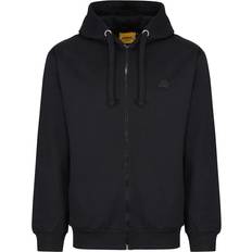 Zip Through Hoodie - Black