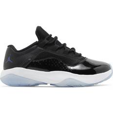 Patent Leather Sport Shoes Children's Shoes NIKE Air Jordan 11 CMFT Low Space Jam GS - Black/Concord/White