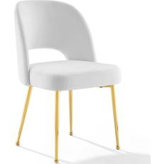 modway Rouse White Kitchen Chair 33"