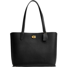 Coach Willow Work Tote 38 - Brass/Black