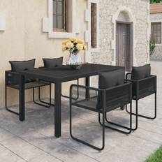 vidaXL 5 Spisegruppe ute, 1 Bord inkl. 4 Stolar