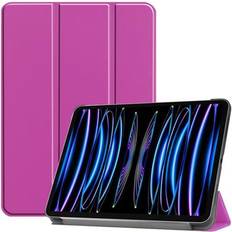 iPad Pro 11 2024 Tri-Fold Series Smart Foliofodral Lila