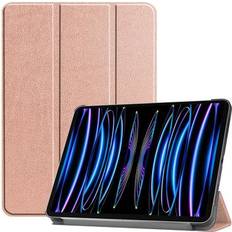 MTP Products iPad Pro 11 2024 Tri-Fold Series Smart Foliofodral Roséguld