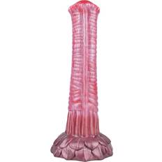 Sexleksaker Pink Alien Pink Alien Tork Metallic Dildo 27 cm
