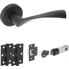 Leader Oasis Round Rose Door Handle Set &am