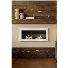 Living and Home 35 Inch Bio Ethanol Fireplace Red Size