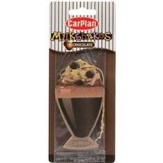 Brown Car Air Fresheners CarPlan Milkshake Chocolate Air Freshener