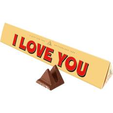 Toblerone Confectionery & Cookies Toblerone I Love You Milk Chocolate Nougat bar 100g