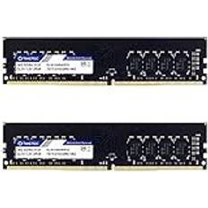 32GB 2x16GB DDR4 2133MHz PC4-17000 Icke-ECC, obuffrad 1,2V CL15 2Rx8 Dual Rank 288-stifts UDIMM Stationär dator RAM-minnesuppgraderingsmodul