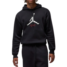 Jordan black hoodie Nike Jordan Essentials Fleece Hoodie Men - Black/White