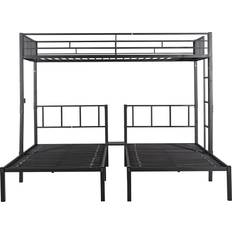 Metal triple bunk bed DHHU Triple Twin Over Double Bunk Bed