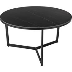Stella Trading Round Black Soffbord 90cm