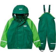 Helly Hansen Jungen Regenanzüge Helly Hansen Kid's Bergen 2.0 Pu Rainset - Malachite