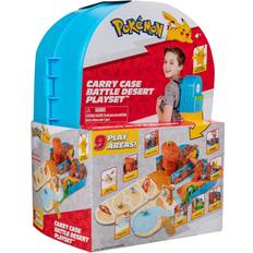 Pokémon Toy Figures Pokémon Carry Case Battle Desert Playset