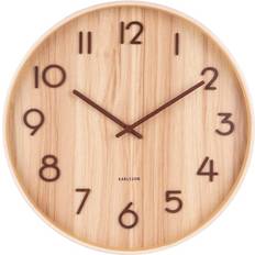 Karlsson Pure Light Wood Väggklocka 60cm