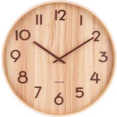 Karlsson Pure Light Wood Wall Clock 60cm