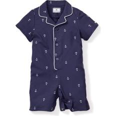 1-3M Jumpsuits Petite Plume Baby Twill Summer Romper - Portsmouth Anchors