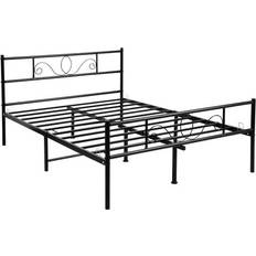 140cm - Single Beds Bed Frames House of Home Metal Double 139x198cm