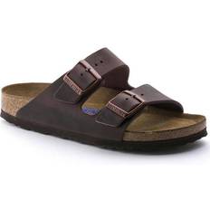 Rubber Sandals Birkenstock Arizona Soft Footbed Oiled Leather - Habana