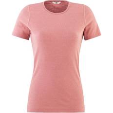 Nostebarn Women's Short Sleeve Wool Sweater - Light Rose