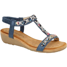 TPR - Women Sandals Cipriata Lia Jewelled - Blue