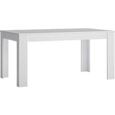 Furniture To Go Lyon Large Extending White High Gloss Dining Table 90x200cm