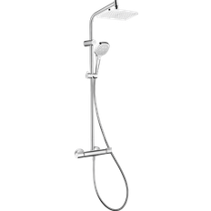 White Shower Sets Hansgrohe MySelect E (26764400) White, Chrome