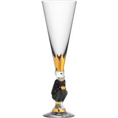 Orrefors Nobel The Sparkling Devil Dark Grey Champagne Glass 19cl