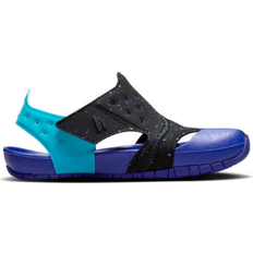 Nike Boys Sandals Nike Jordan Flare PSV - Black/Aquatone/Bright Concord