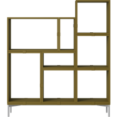 Muuto Stacked Brown/Green Shelving System