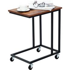 Casters Small Tables Williston Forge Paige Brown Small Table 14x20"