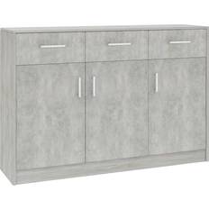 vidaXL concrete grey Buffet Server Sideboard