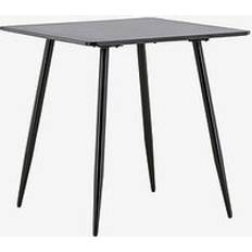 Venture Home Sort Spiseborde Venture Home Polar 75 x 75 cm Sort Spisebord