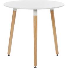 Beliani Scandinavian Round Dining Table 80cm